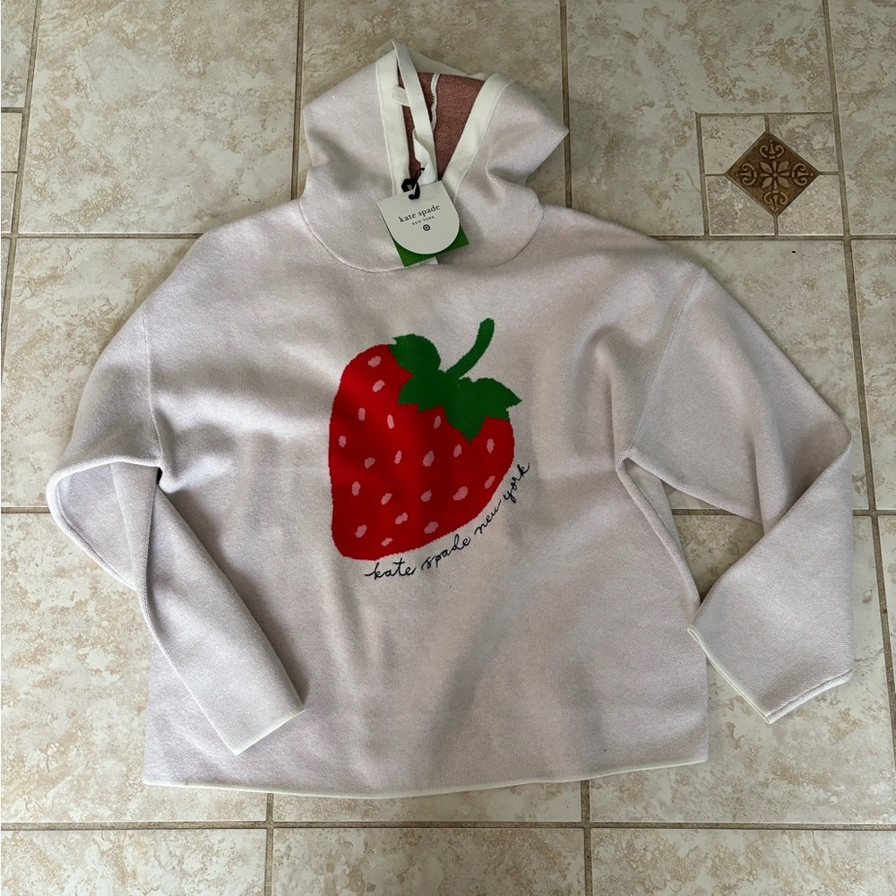 Kate Spade x Target Strawberry Hoodie Size L